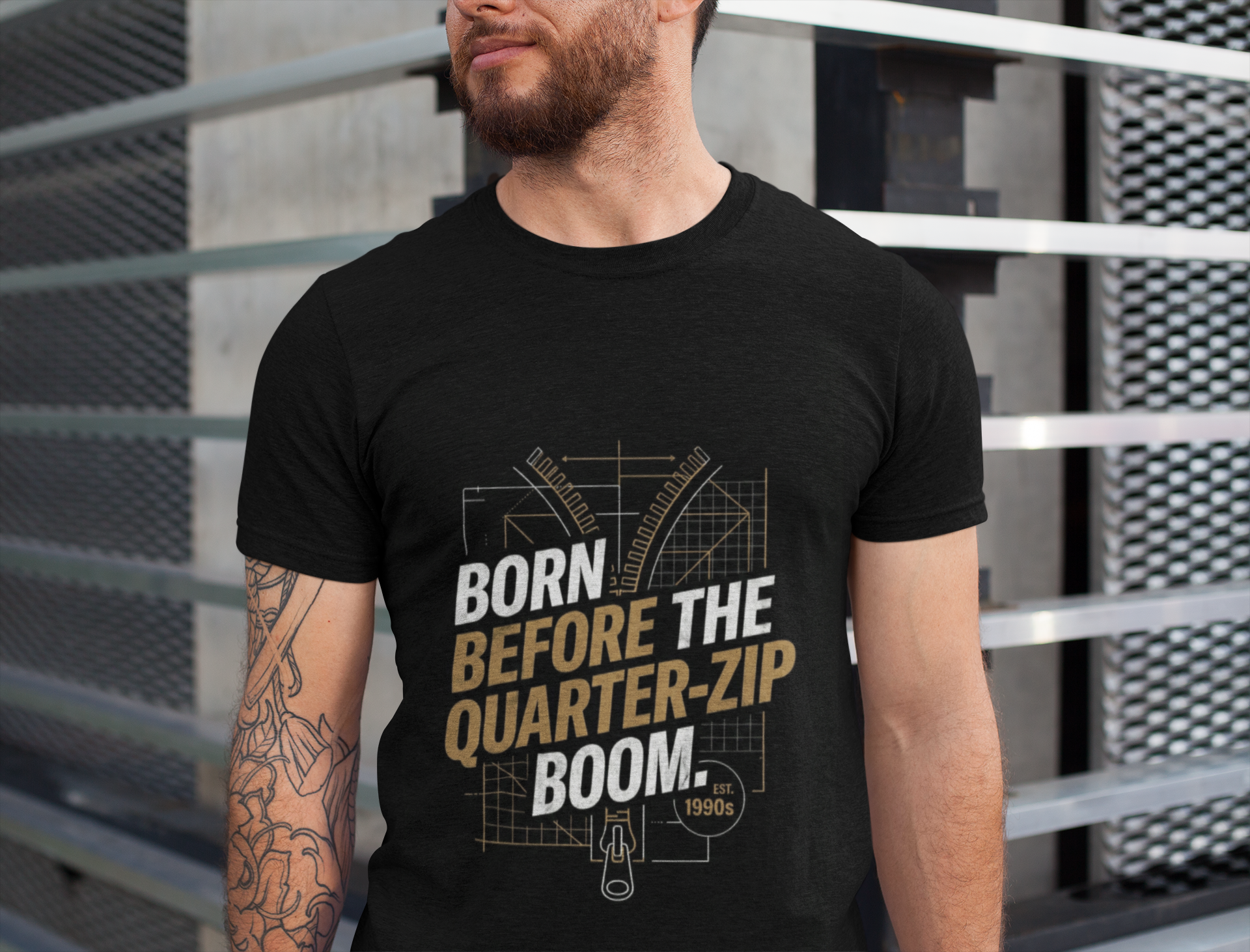 Born Before the Quarter-Zip Boom T-Shirt