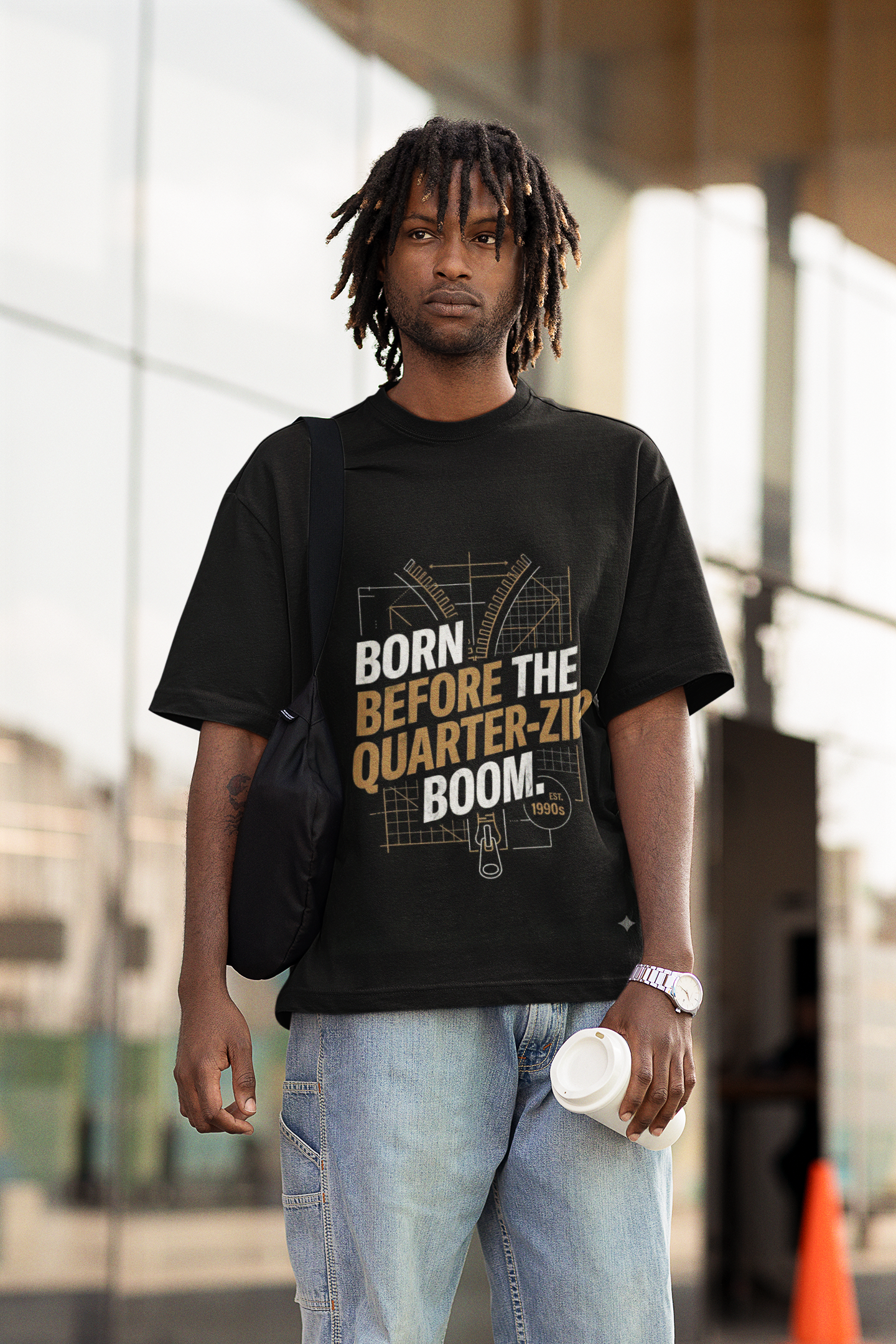 Born Before the Quarter-Zip Boom T-Shirt
